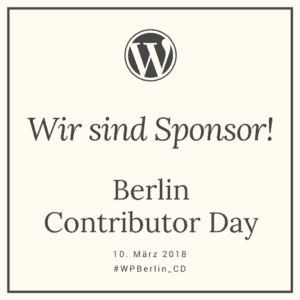 Sponsoren-Logo des WordPress Contributor Day Berlin 2018